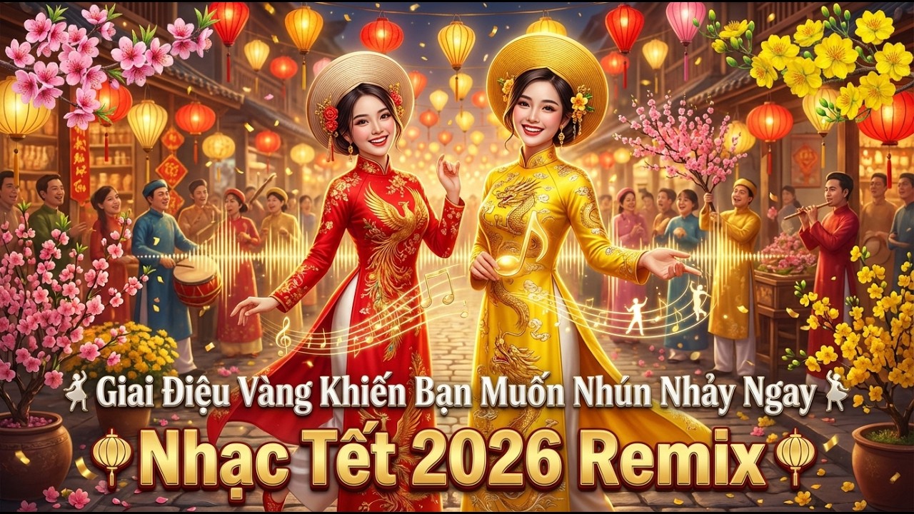 Nhạc Tết 2026 Remix 🏮 Giai Điệu Vàng Khiến Bạn Muốn Nhún Nhảy Ngay