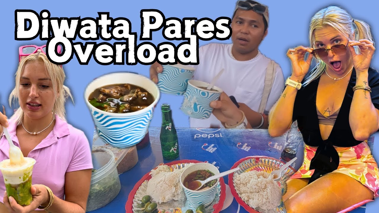 First Time in Davao City & Trying Diwata Pares Overload🇵🇭