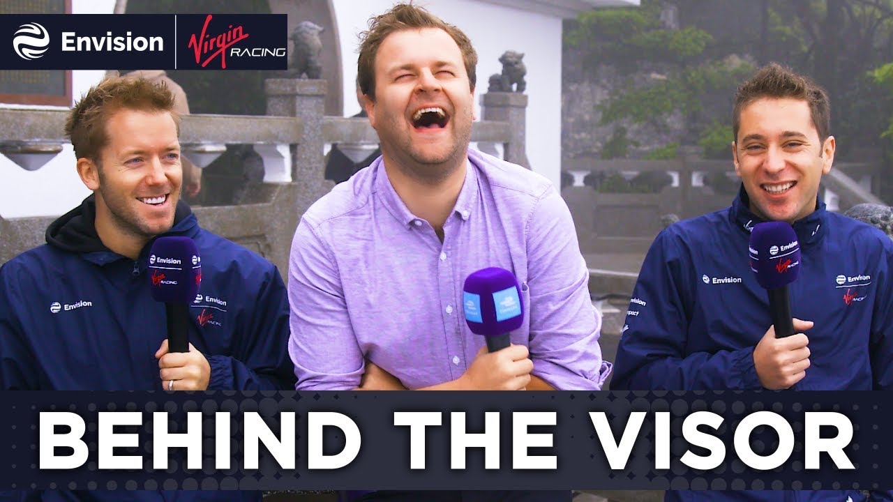 Would Sam & Robin Become Rally Drivers? | Behind The Visor (Hong Kong E-Prix)