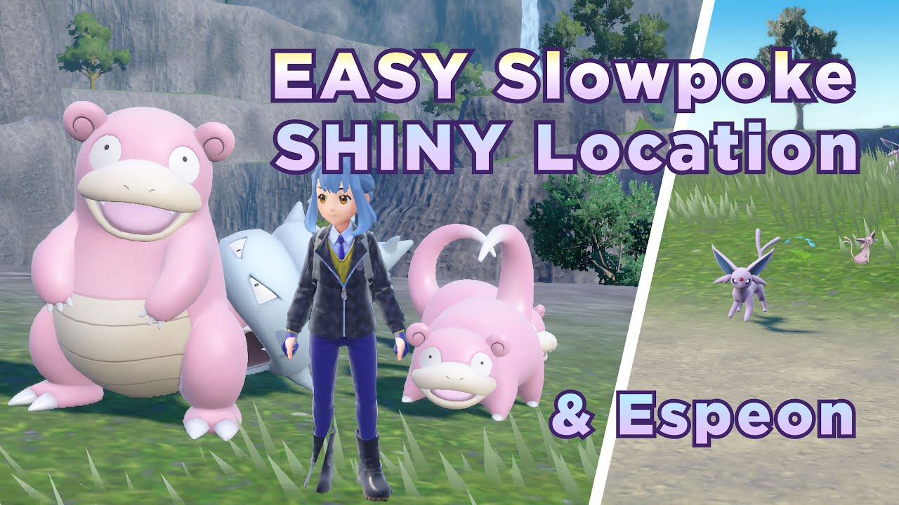 EASY Slowpoke Shiny Hunt Location | Pokemon Violet & Scarlet