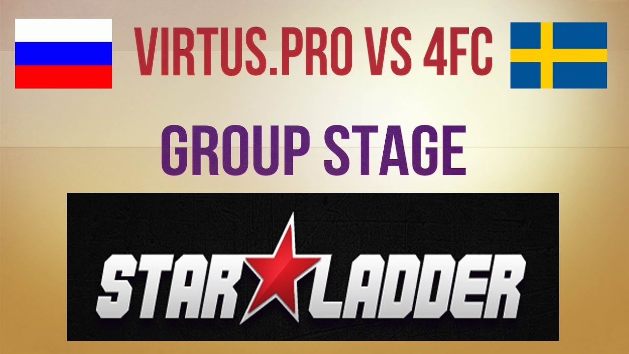 Virtus.pro vs 4FC Group Stage StarLadder #7