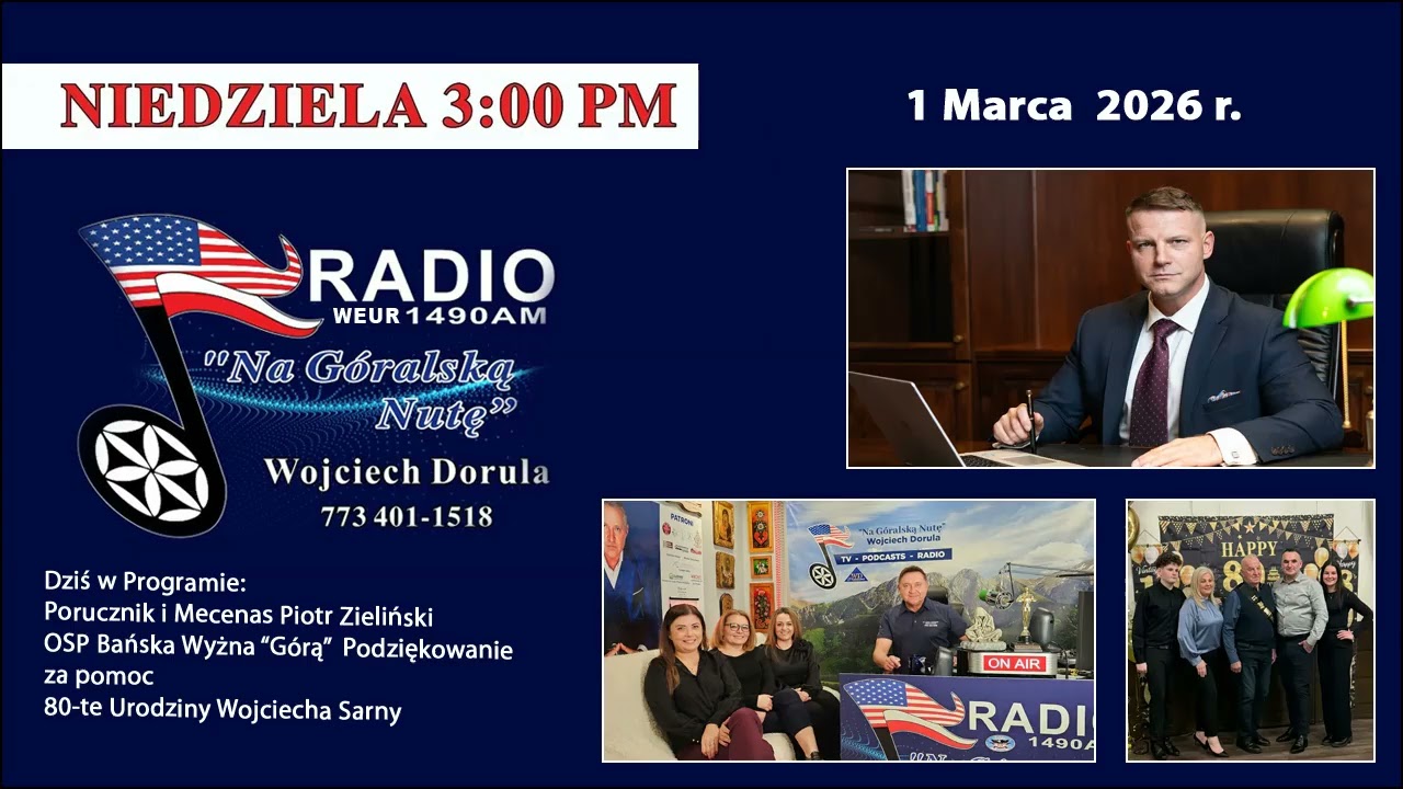 Radio Na Goralska Nute 1 Marca 2026