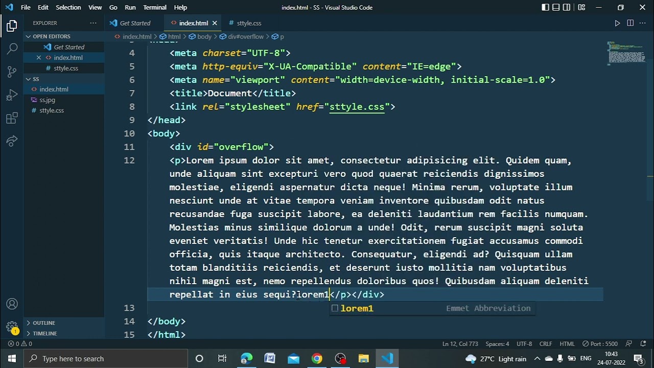 CSS Overflow part-13