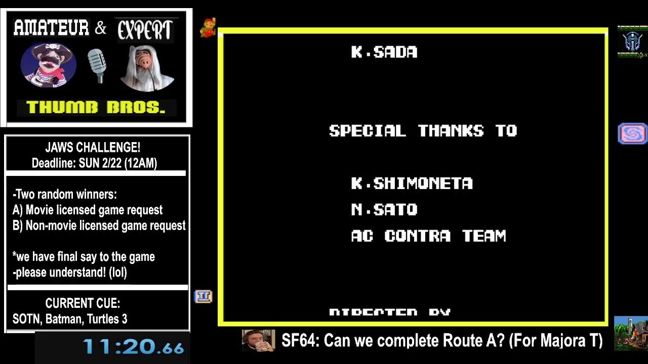 Can we complete StarFox 64? (Route A) For Majora T