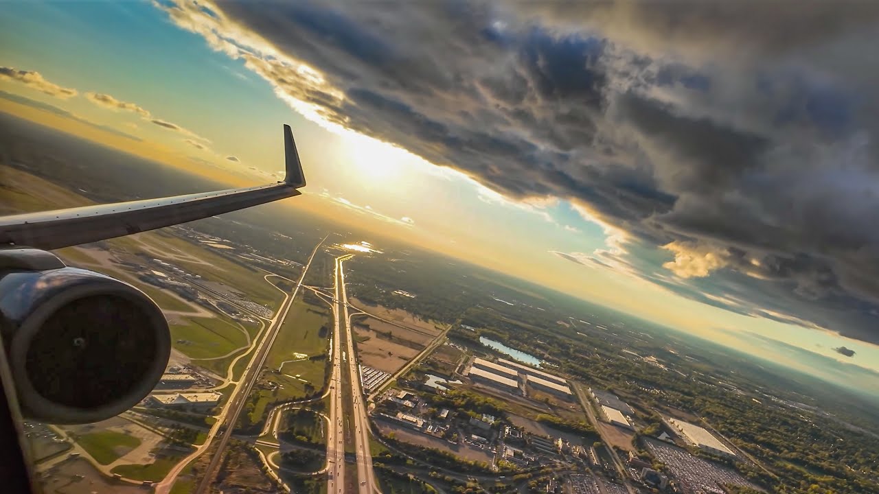 BLASTING OUT OF DETROIT ON A 757-300! ATTARI FERRARI TAKEOFF FROM DTW! W/ ATC AUDIO