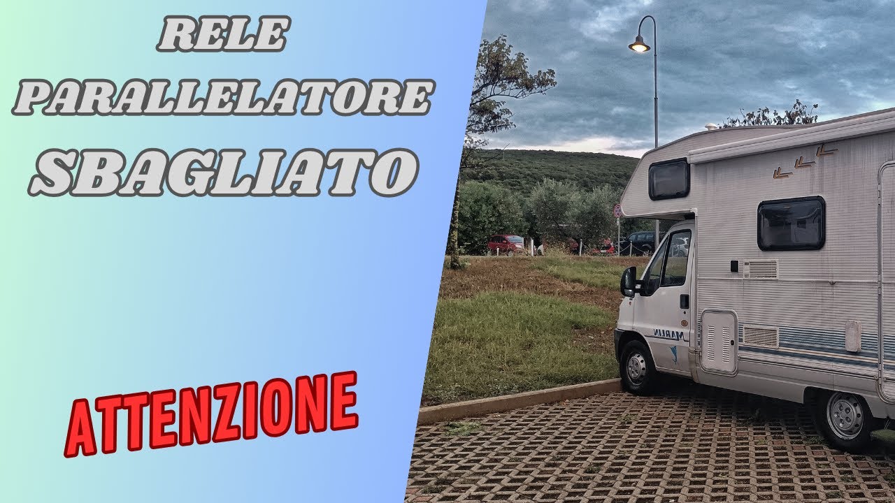 Camper Elnagh Marlin - problema al relé parallelatore - come l'ho risolto