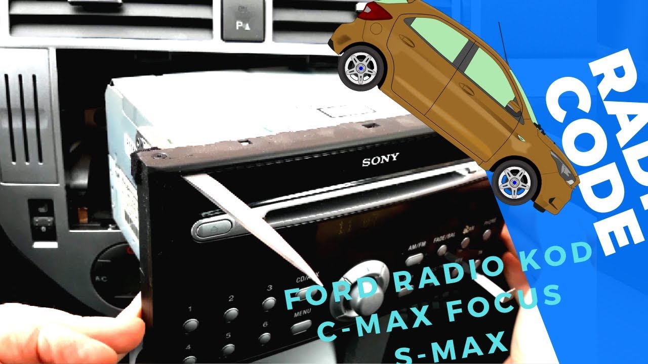 KOD DO RADIA ZA DARMO, Jak Wpisać Kod W Radiu, GDZIE ZNALEŹĆ KOD RADIA FORD SONY 6000CDFT30