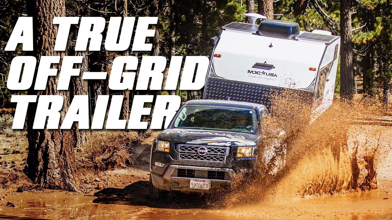 An Off-Grid 12ft Travel Trailer Like Nothing Else \\ MDC XT12HR Tour