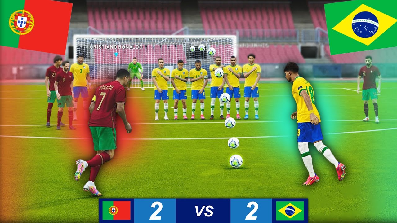 PORTUGAL x BRASIL na BATALHA de FALTAS!! c/ Dedeco