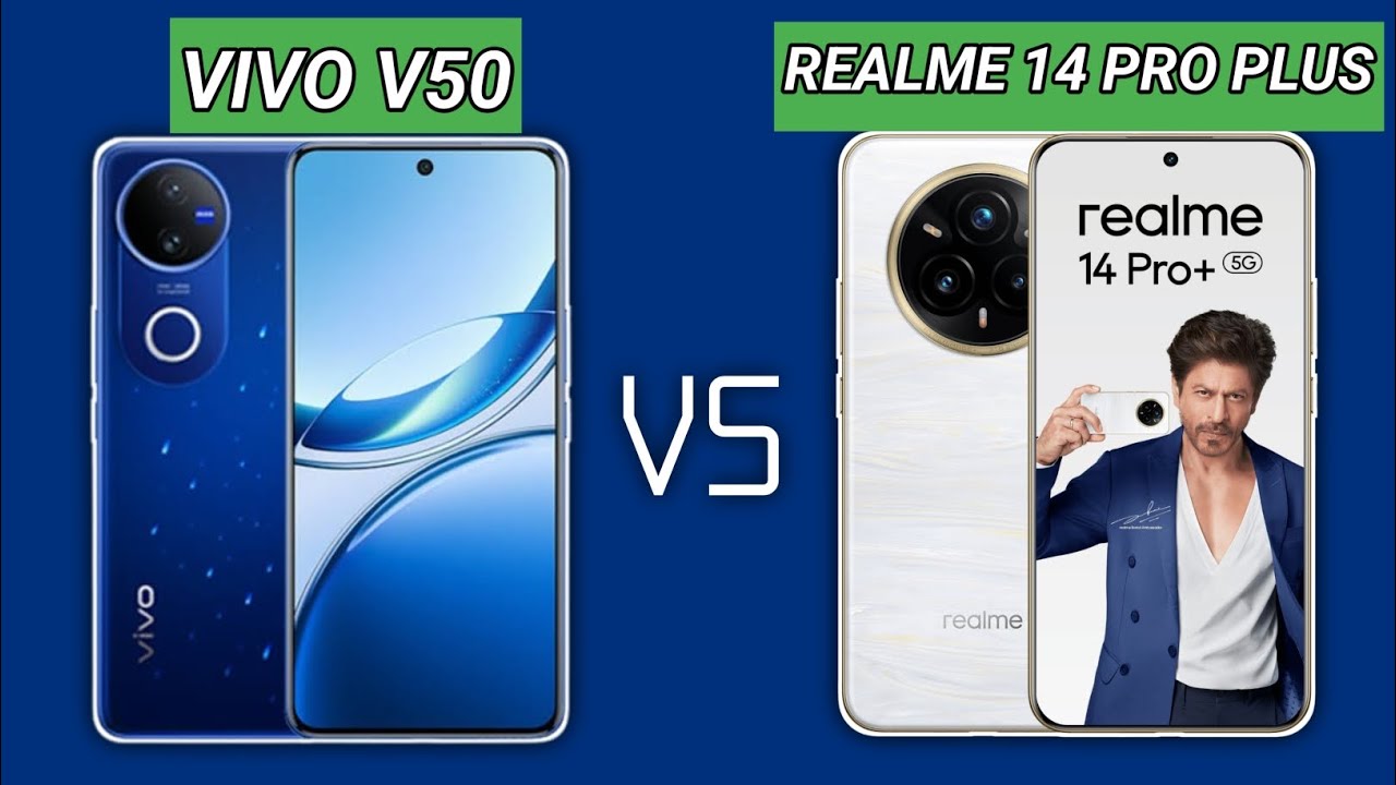 Vivo v50 vs Realme 14 Pro Plus - Full Comparison | camera, performance, price?? @TechnicalGuruji