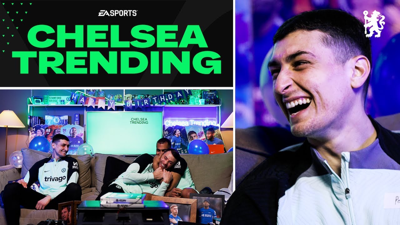 Icebreaker questions with PETROVIC, BETTINELLI & SANCHEZ | Chelsea Trending | #FC24 Edition! 🤩
