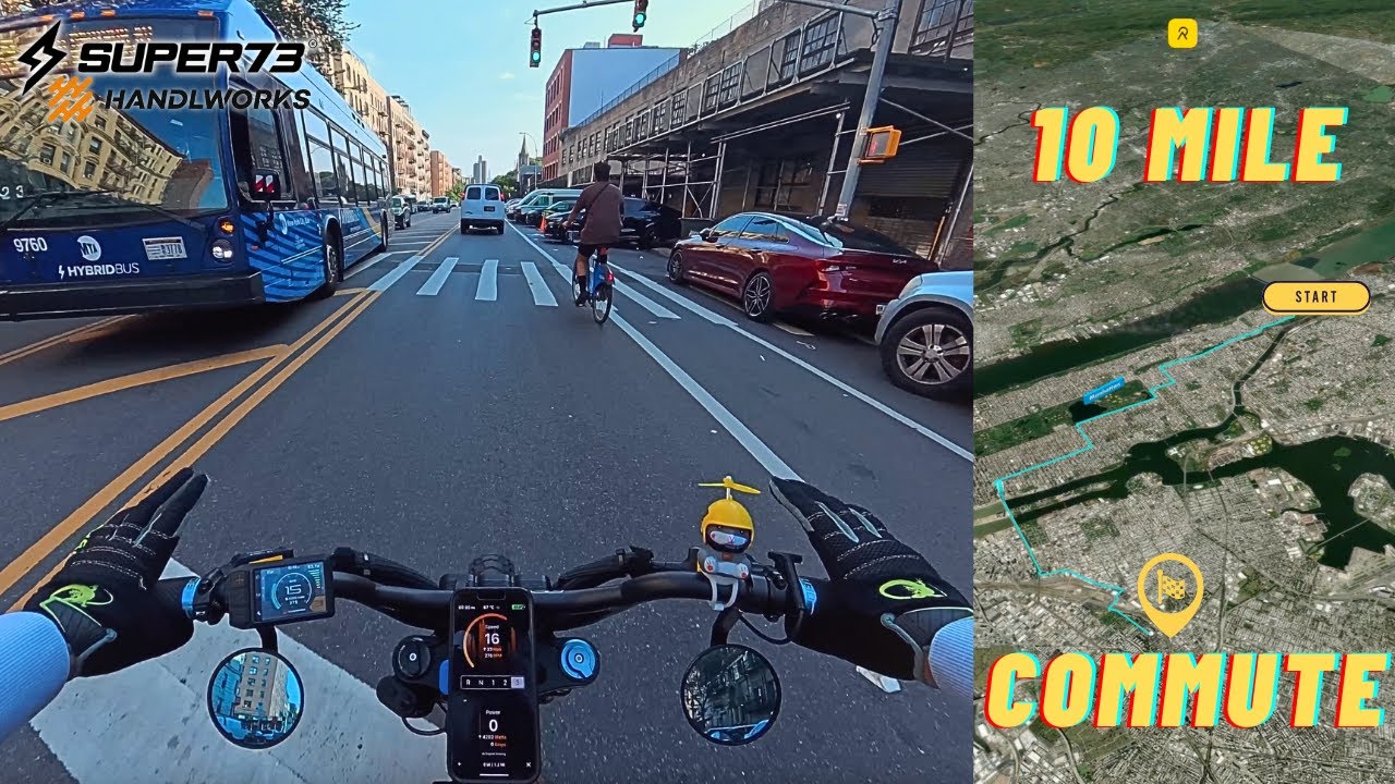 Full Commute Experence: Washington Heights to Queens| 60v Super73 RX eBike POV