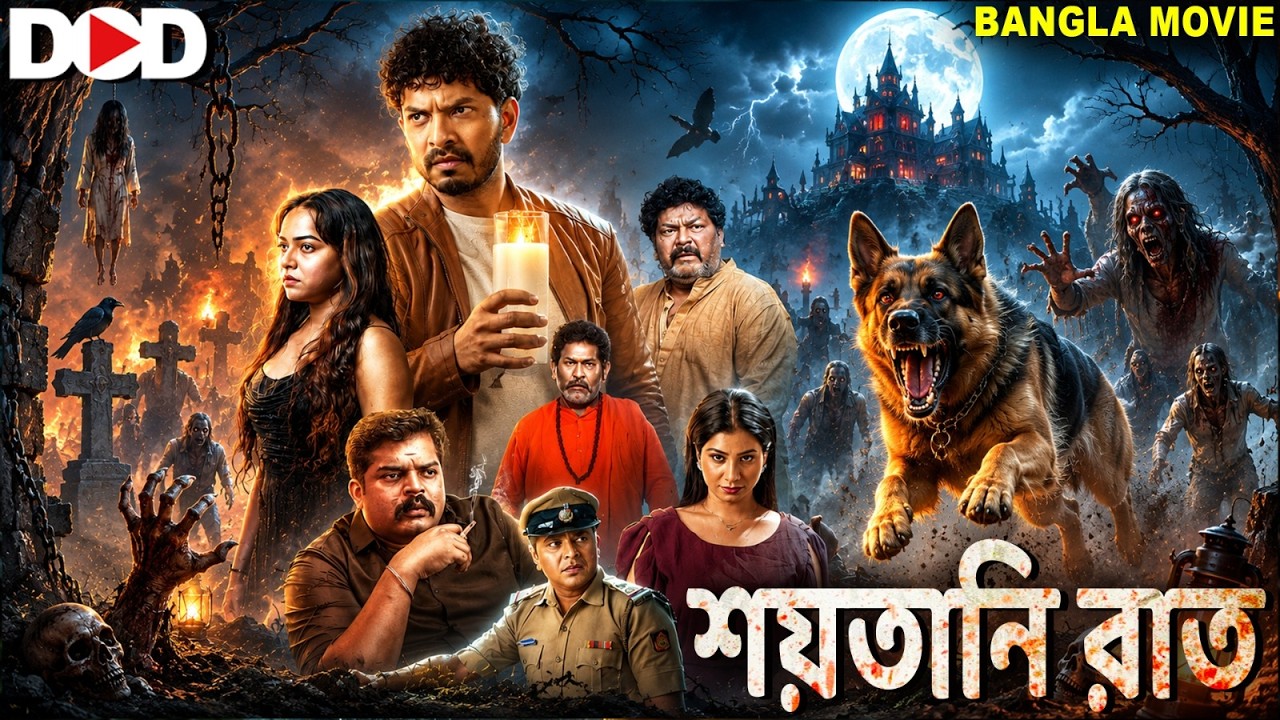 DEVILISH NIGHT SHAITANI RAAT - Superhit South Movie Bangla Dubbed | Leela | South Horror Action M...