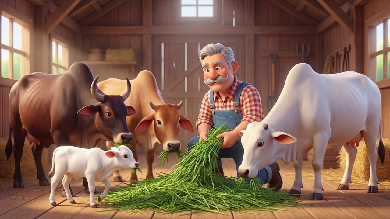 Old MacDonald Had a Farm 🐄🐔 | Fun 3D Nursery Rhymes for Babies & Kids