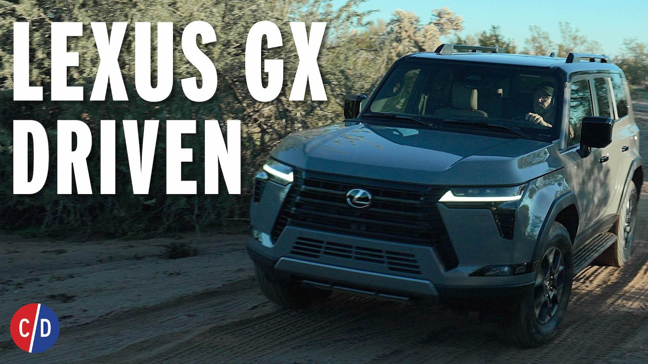 Lexus GX 2024 года демонстрирует свои внедорожные качества