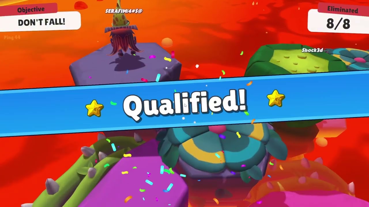 Stumble Guys Ranked Grind  Don't Fall! #stumbleguys #dontfall