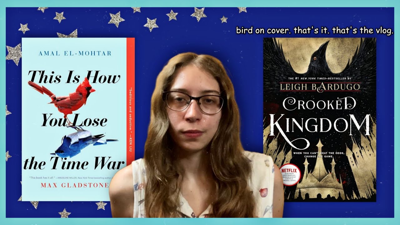 reading books with birds on the cover | themed reading vlog