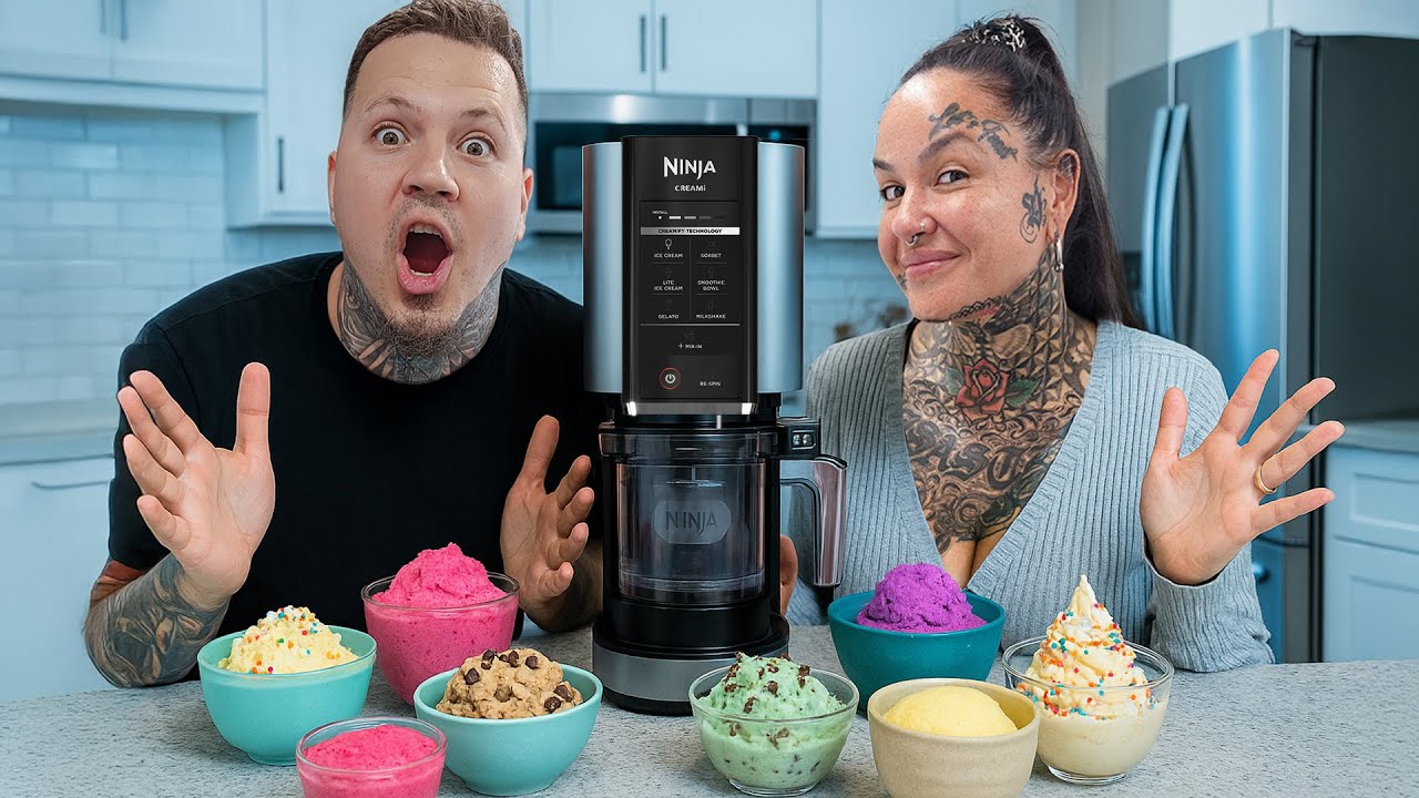 DET SJUKASTE VI SKAPAT? - Testar Ninja Creami – Helt Galna glassar hemma? Överskattad?