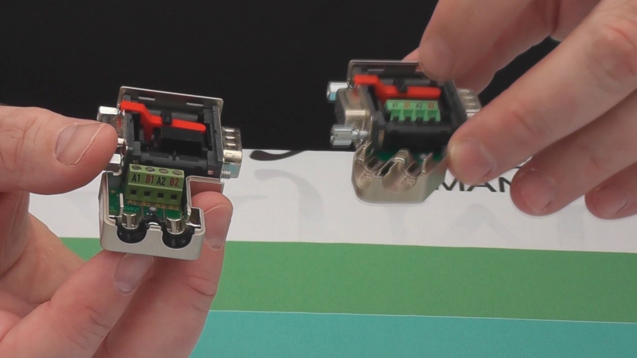 Looking at Profibus connectors and correct cable preparation.