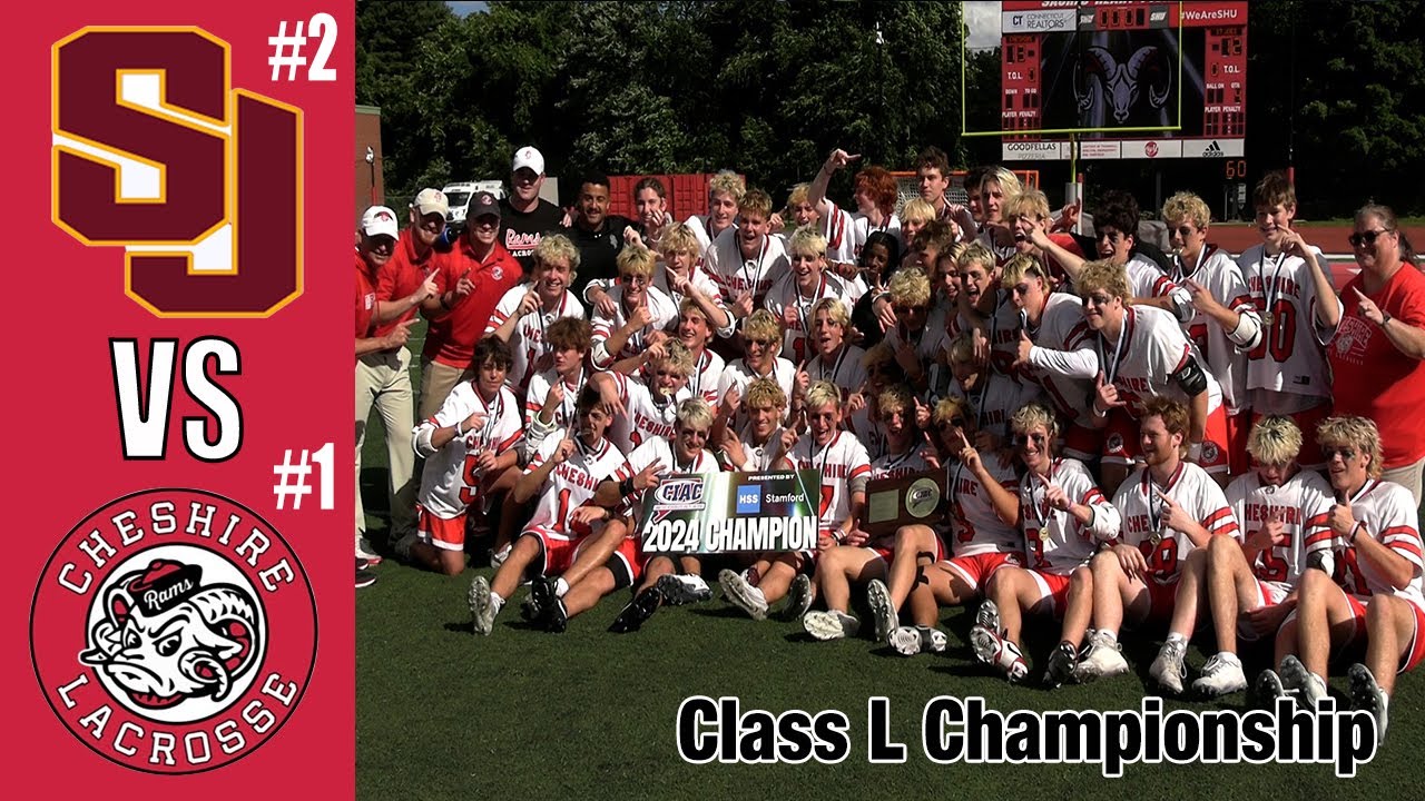 BACK-TO-BACK CT STATE CHAMPS! | #2 St. Joseph vs. #1 Cheshire | High School Lacrosse Highlights 2024