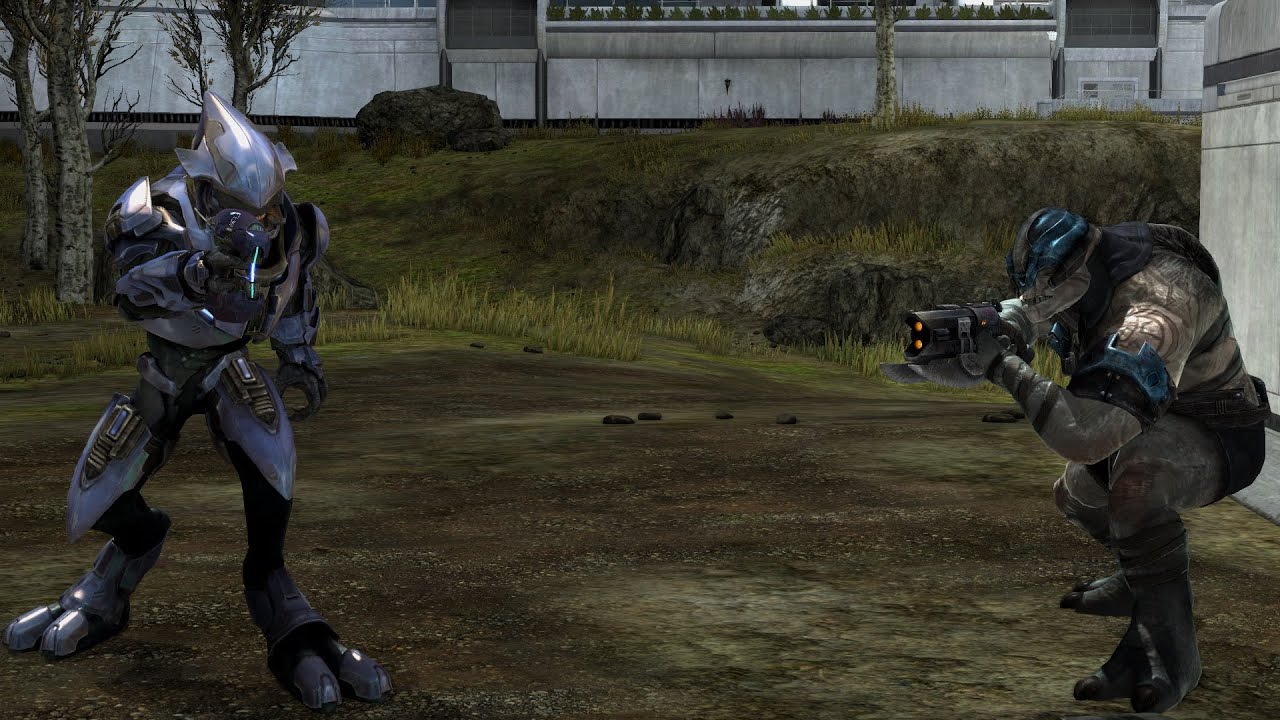 Halo Reach AI Battle - Elites vs Brutes