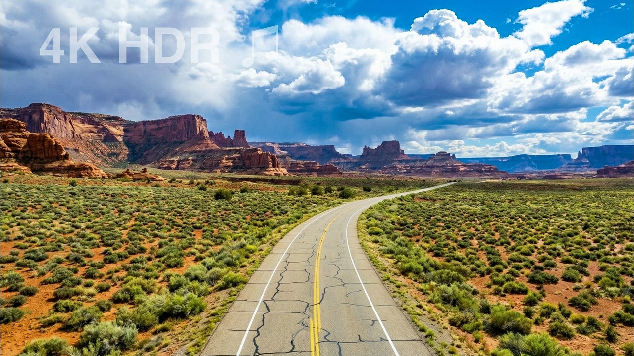 Scenic Drive to Canyonlands Needles District via Indian Creek & Elephant Hill Road | 4K HDR