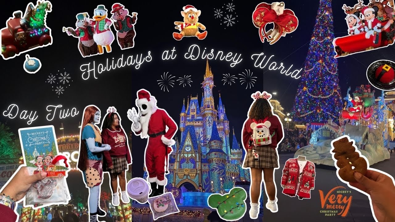 Mickey's Very Merry Christmas Party 2025 | Holidays at Disney World - Day 2☃️