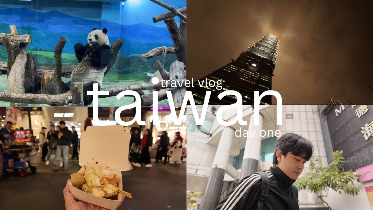 🌏 TAIWAN TRAVEL VLOG: DAY 1 🇹🇼 | ARRIVAL, IMMIGRATION, & CITY TOUR!