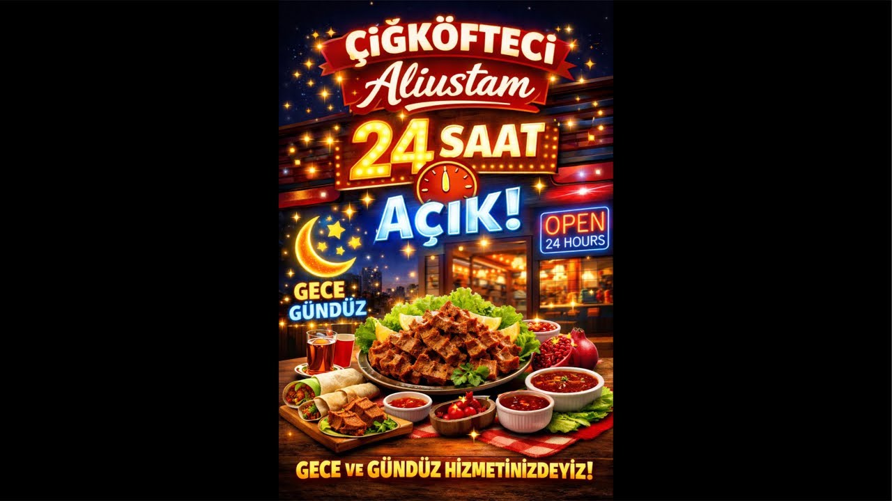 24 saat açığız  ￼
