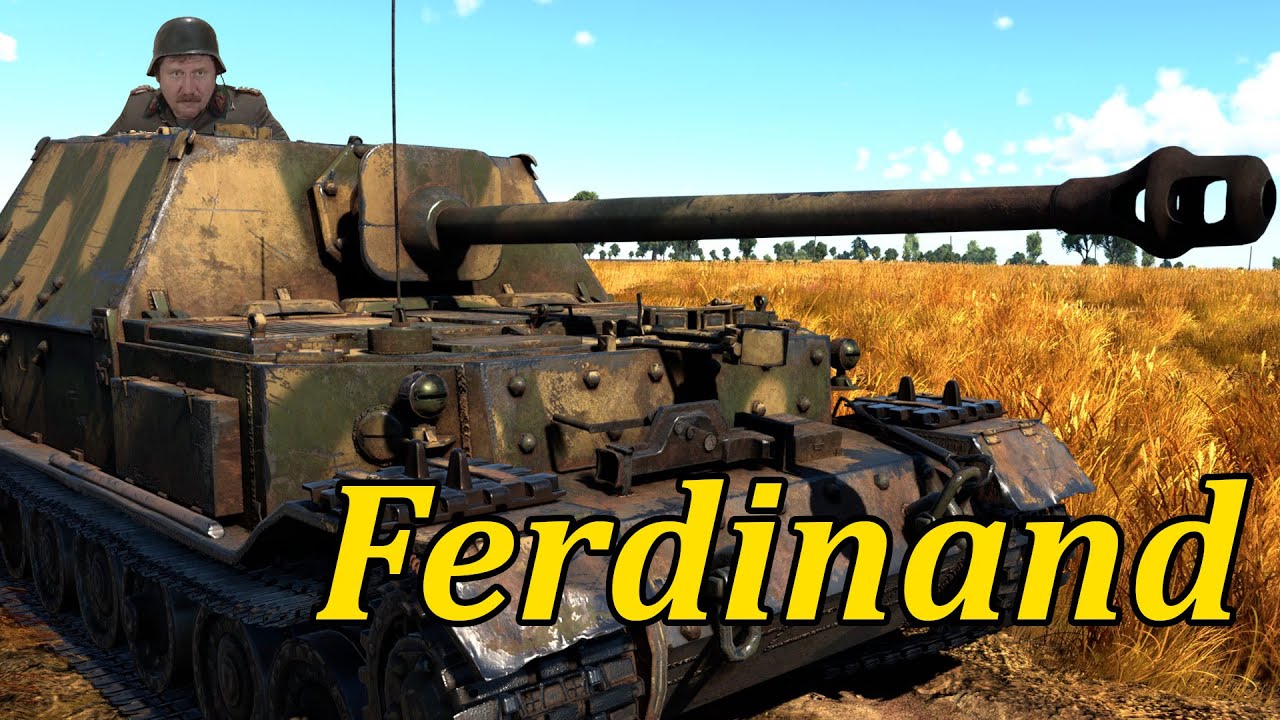 Ferdynand kiepski w akcji | Panzerjäger Tiger (P) 8.8 cm PaK 43/2 L/71 Ferdinand | War Thunder PL