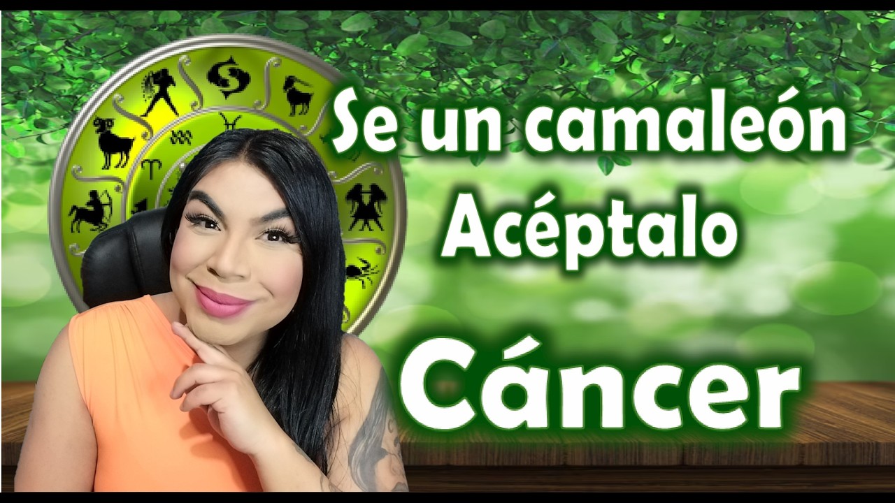 Cancer tendrás que fluir, las cosas no pasaran como tu quieres que sucedan