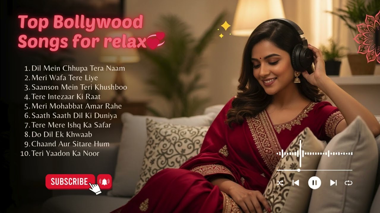 Top Bollywood Songs for Relax & Chill 💖 Hindi Soothing Music Mix 2026