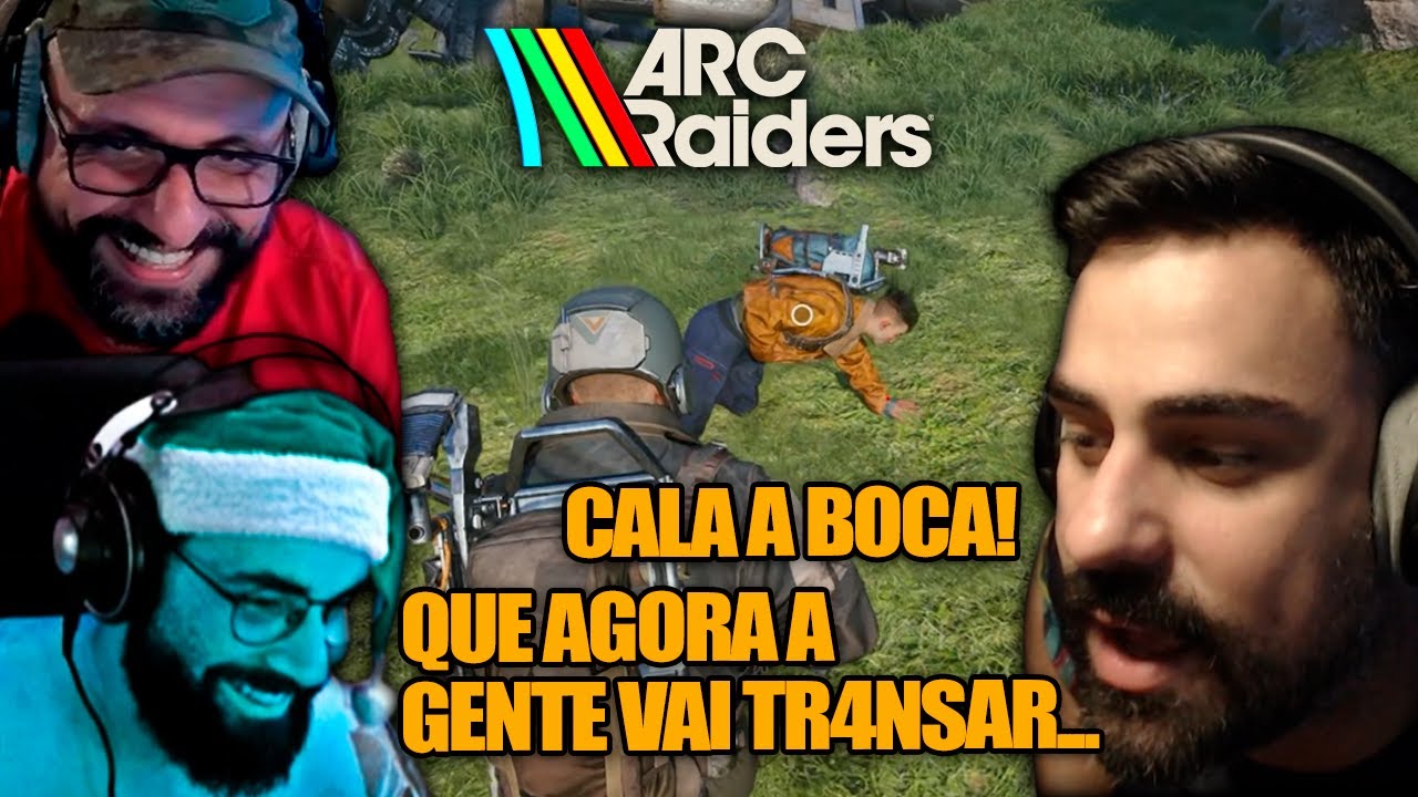 QUANDO O SEU AMIGO LEVA O GAMEPLAY MUITO AL&Eacute;M - ARC RAIDERS com SMZINHO e ZANFAS