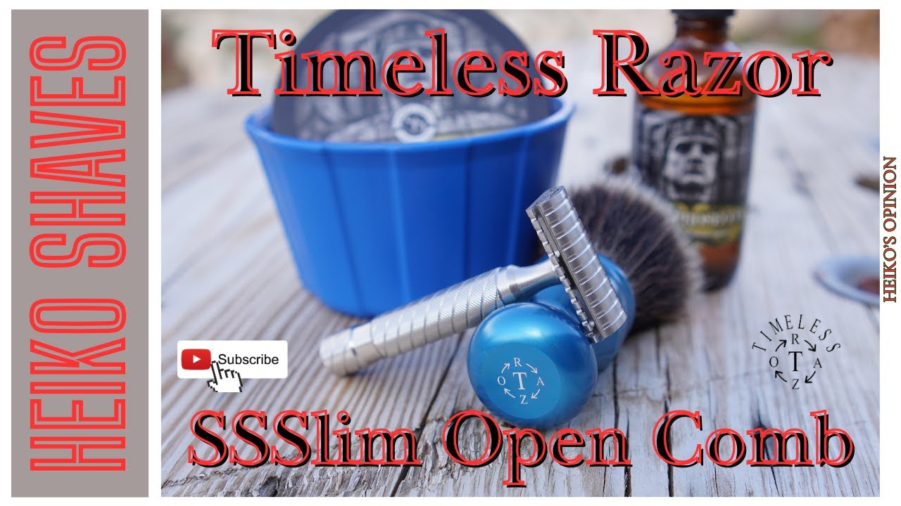 TimelessRazor SSSlim Open Comb - What a great razor!