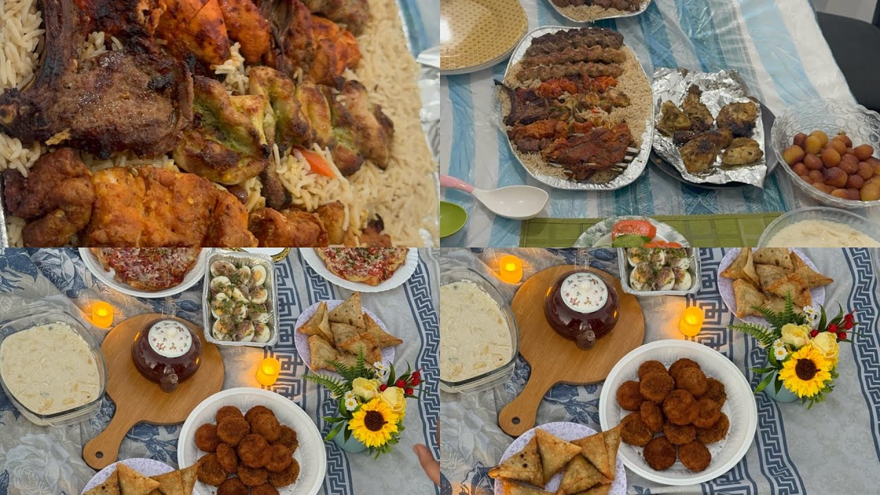 Mini vlog /Ramadan grocery shopping / recipes/ tea party and friends gift exchange 😍