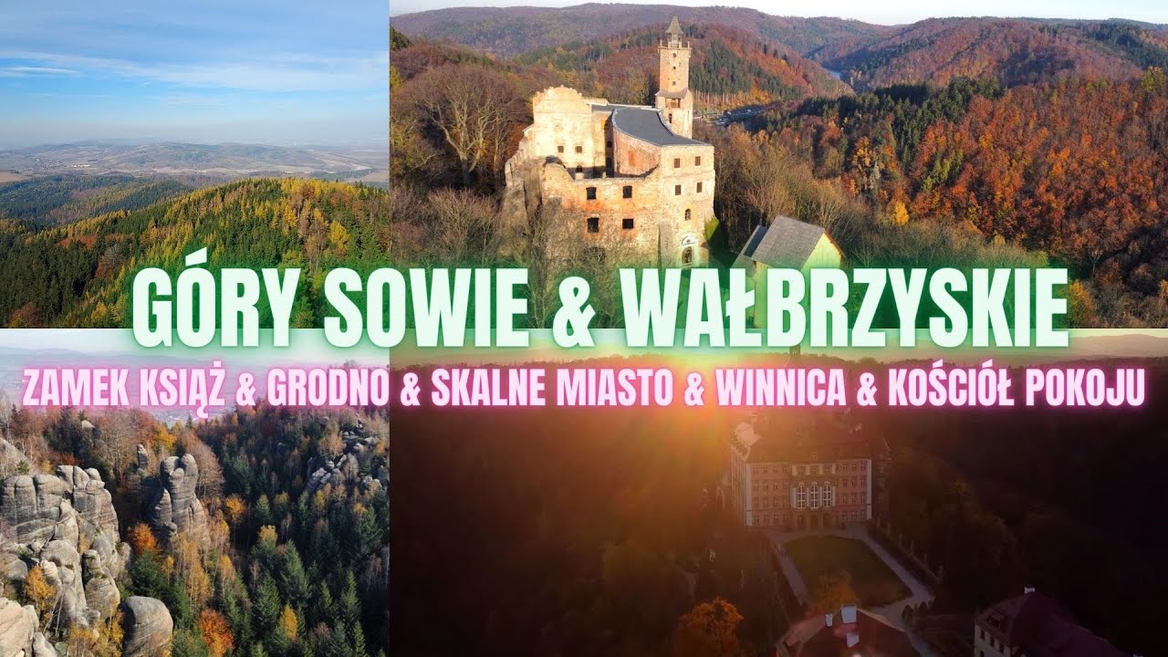 Góry Sowie, Góry Wałbrzyskie, Skalne Miasto [Dolny Śląsk jesienią]