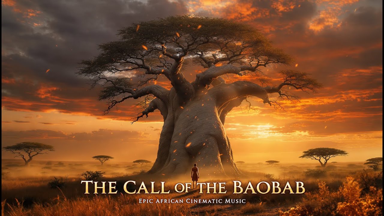 The Call of the Baobab – Epic African Cinematic Music | Tribal & Orchestral Soundscape