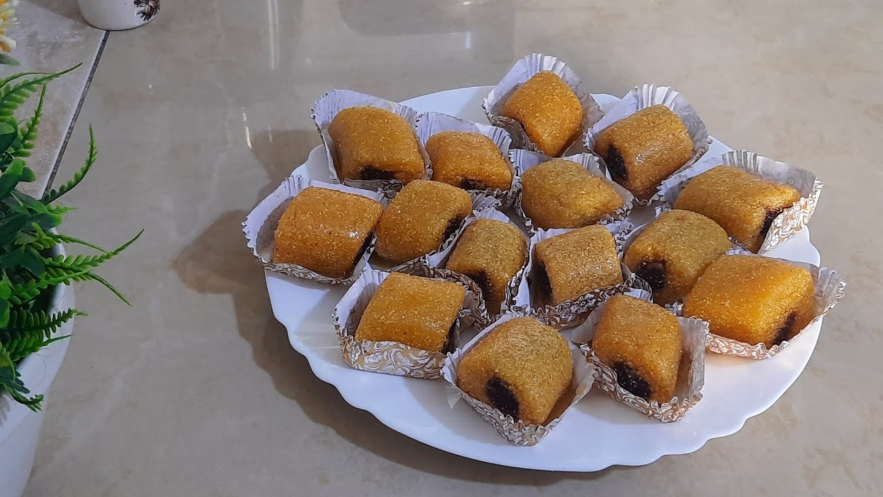 مقروط المقلة بدون غلوتين معسل وطري ويذوب فالفم 👌😋