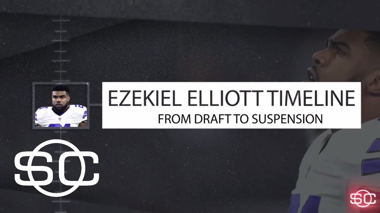 Ezekiel Elliott Timeline: From Draft To Suspension | SportsCenter | ESPN