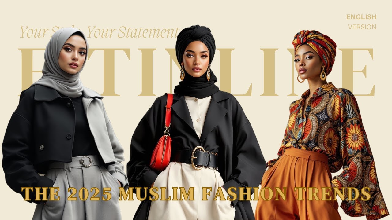 Discover the 2025 Muslim Fashion Trends You Can't Miss! | Hijab Style | Modest Fashion