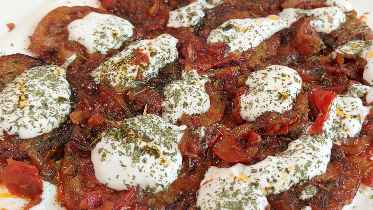 So lecker haben Sie die Auberginen noch niе gegessen/Такие вкусные баклажаны Вы ещё не пробовали