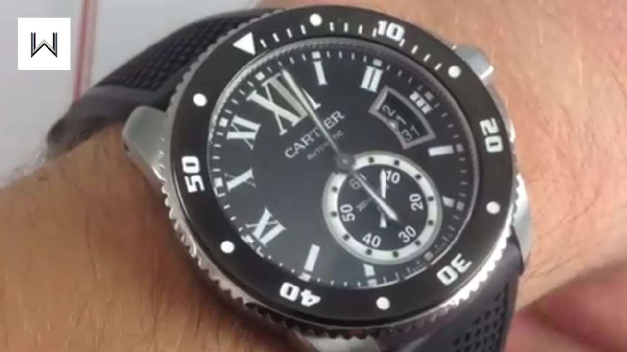 Cartier Calibre de Cartier Diver Luxury Watch Review