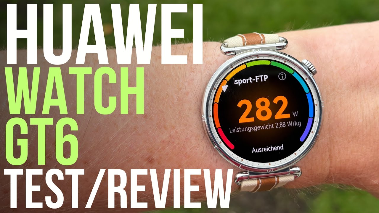 HUAWEI Watch GT 6 Test: Muss es Pro sein? Neuer Akku, Leistungsmesser und mehr!