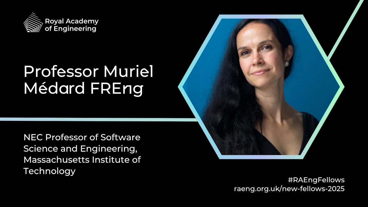 New International Fellow 2025: Professor Muriel Médard FREng