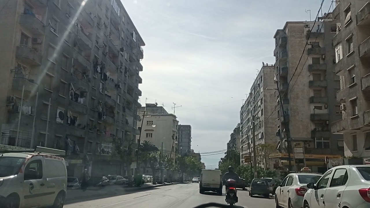 Driving in Algiers - From Chevalley to Champ de Manoeuvres (Place 1er Mai)
