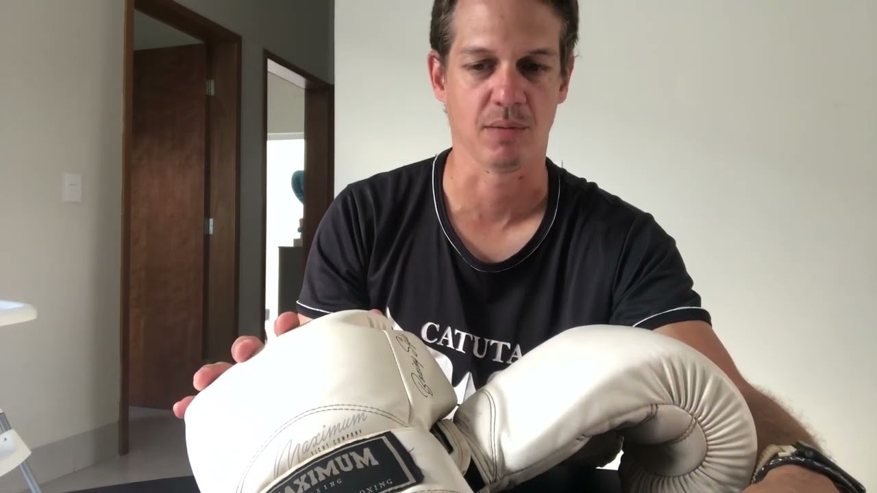 Review luvas de boxe Maximum Classic White!