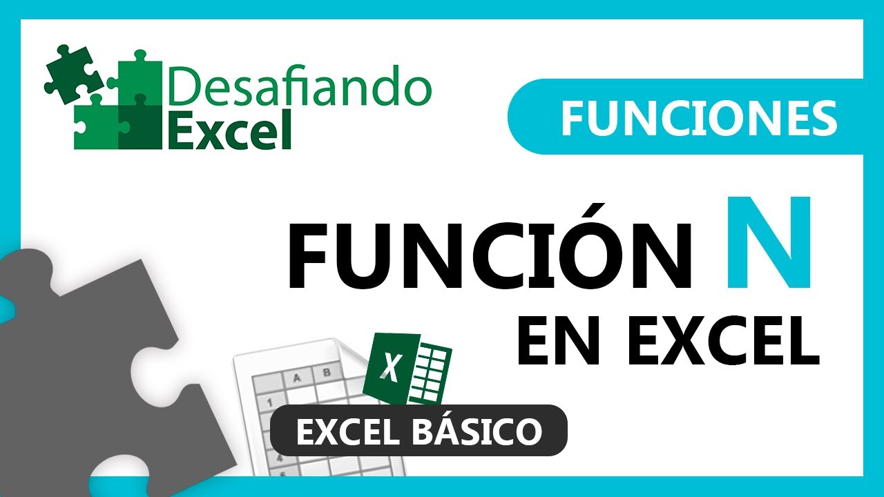 Función N en Excel | Funciones en Excel #59