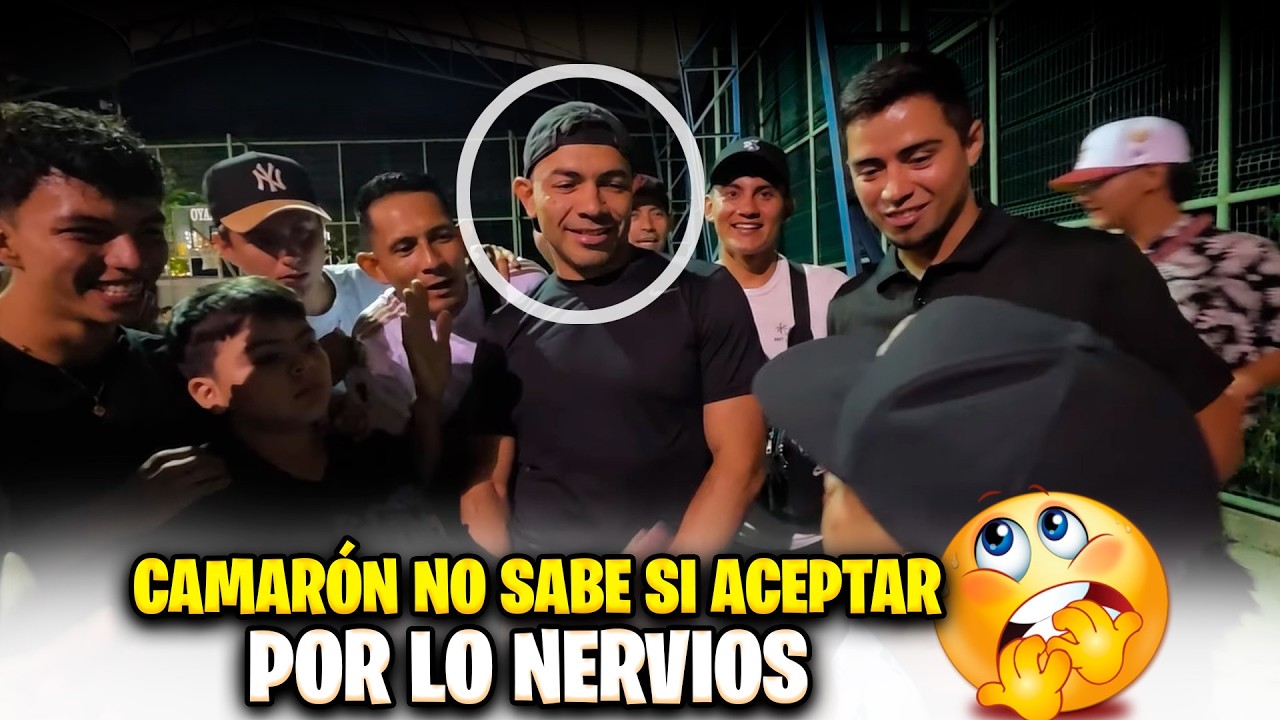 Le propone a Camarón reforzar este equipo de basquetbol y miren como se puso
