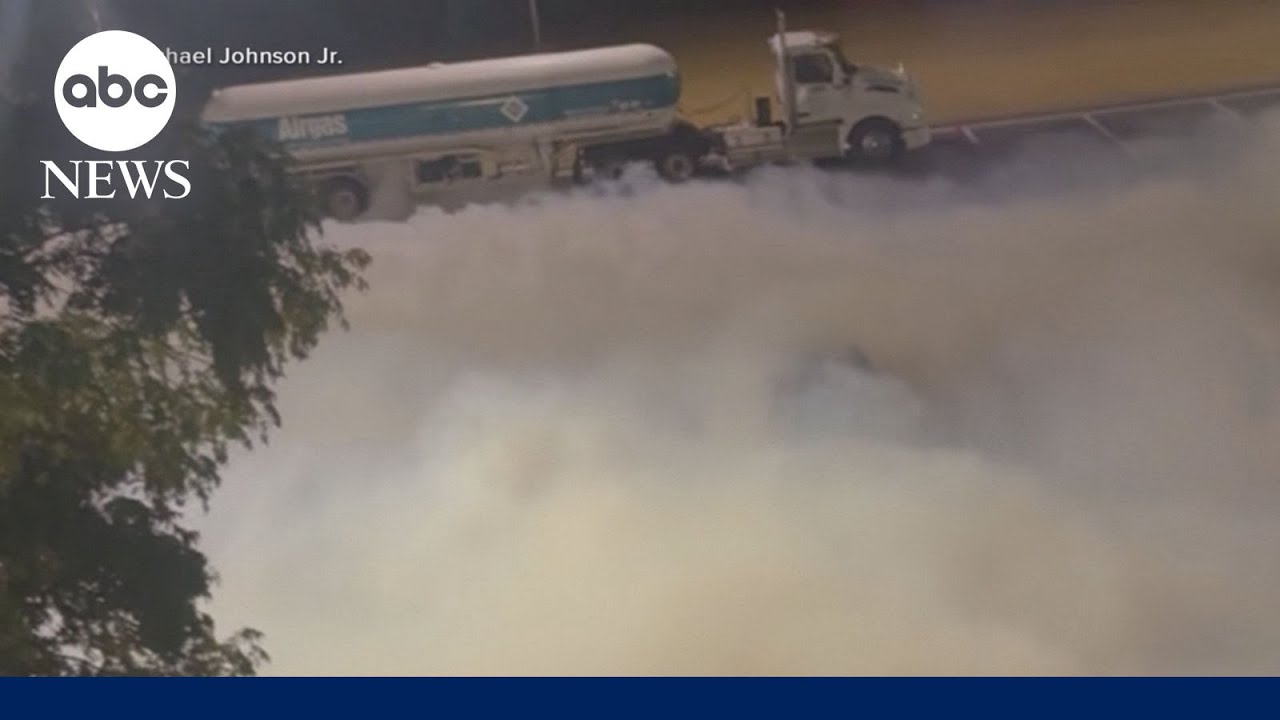 Witnesses speak out as dozens hospitalized in ammonia truck leak