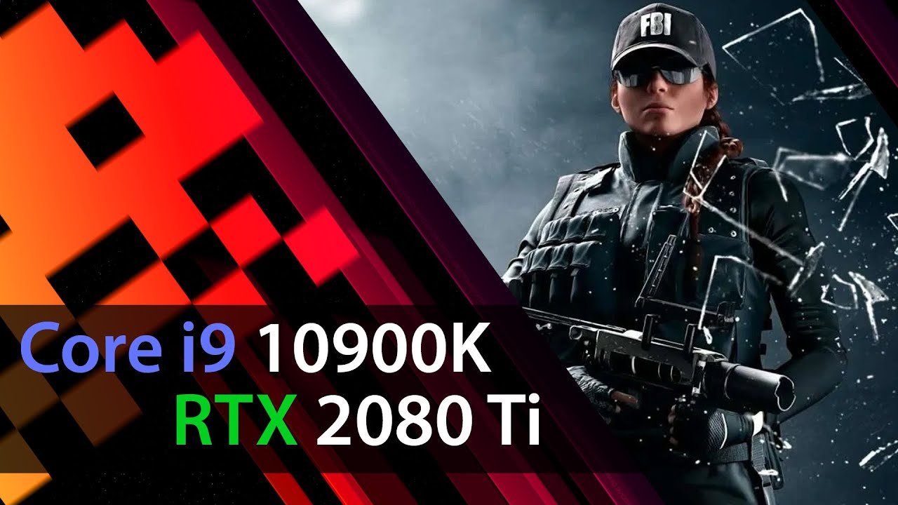Core i9-10900K vs Rainbow Six Siege (RTX 2080 Ti) 1080p, 1440p, 2160p FPS Benchmark Test